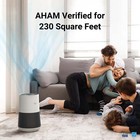 True Hepa  Carbon Filter And Auto Mode  Captures Pet Allergies  Smoke  Dust