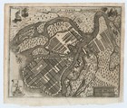 Antique Map  pianta Della Citta Di S peterburg   saint Petersburg - Russia  1760