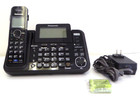 Panasonic Kx-tg9541b Link2cell 2-line Cordless Phone
