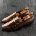 Vintage Jb Men   s Brown Horsebit Loafers Size 11 W Made Usa W  Wooden Shoe Trees