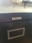 Vintage Mid-century Modern  Steelcase 2-drawer File Cabinet Industrial