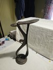 Vintage Cast Iron Deco Shoe Shine Stand