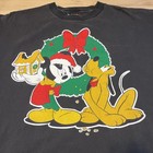 Vintage Mickey Mouse Shirt Extra Large Christmas Made In Usa Disney