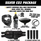 Maddog Tippmann Cronus Tactical Silver Co2 Paintball Gun Starter Package Tan