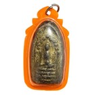 Amulet Thai Buddha Talisman Rare Pendant Phra Kring Klong Takian Blessed Wat Old