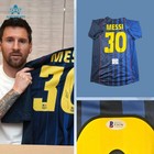 Lionel Messi Autographed Barcelona 2004-2005  30 3rd Jersey W  Beckett Coa Bas