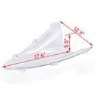 Clear Double Bubble Windshield Windscreen For Yamaha Yzf R1 2004-2006 04 05 06