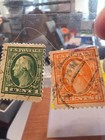 4 George Washington Stamps  Circulated  017