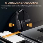 Trucker Bluetooth 5 2 Wireless Headset With Noise Cancelling Mic For Phones Pc