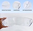 Anti-scratch Aurora Helmet Visor Uv Shield For Hjc Hj41 V10 Daytime Use Series