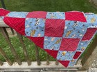 New  Crib  Baby  Toddler Size Handmade Rag Quilt  Farm Animals Theme
