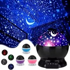 Night Light For 1-10 Year Old Girl Boy 360 Degree Rotation 12 Light Color  Gift
