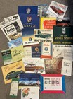 Lot 30 Vintage Auto Sales Brochure Manual Cadillac Studebaker Hudson 1940 1950s