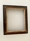 Vintage Antique Deep Dark Wood Picture Frame