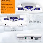 Dual Ionic Cell Detox Foot Bath Spa Machine Home Relax Lcd W  Mp3 Music Player