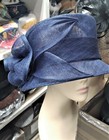 Bow Flower Sinamay Kentucky Derby Wedding Hat Church Wide Brim Dressy Bucket