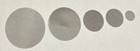 Stainless Steel 304 Wire Cloth Disc 2-1 2 dia 80x80 Mesh  100 Pack 