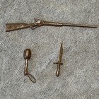 Chief Cherokee - Vintage 1960 s Marx Johnny West Accessories Lot For Figures 