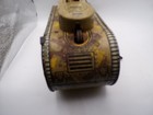 Vintage Marx Wind Up Tin Toy Tank With Key Works