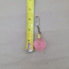 Lot Of 3 Vintage Miniature Mini Perfume Bottle Keychain  Cute Gold Top Full Rare