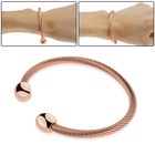 Men Women Magnetic Copper Bracelet Therapy Arthritis Healing Energy New Best