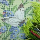 Nature-inspired Needlepoint Kit For Adults And Beginners     Large Whites On Fo   