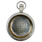 Antique 18s Crescent Swingout Open Face Pocket Watch Case 18s Nickel Usa