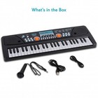 Pyle Digital Electronic Musical Keyboard  Kids Learning  Portable Pkbrd4112