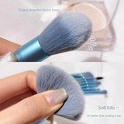 8pcs Set Random Color Portable Makeup Brushes  Eyeshadow And Foundation