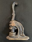 Antique Lion Head Notary Public Seal Embosser Stamp Press  Works Smoothly  Nice 