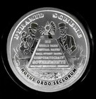 2019 Pyramid Scheme Death Of The Dollar Series  19 999 Silver Shield Medallion