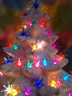 27 Sputnik Bulbs 9 Colors Incl  pink   Purple  For Ceramic Christmas Tree Lights