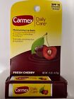 Wow  2 Carmex Daily Care Moisturizing Lip Balm Fresh Cherry   Fast Free Ship 