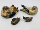 Vintage Otagiri Japan Nesting Partridges Ceramic Birds Set Of 4  few Minor Chips