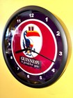 Guinness Toucan Irish Stout Beer Bar Man Cave Advertising Clock Sign