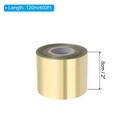 2 x400ft Hot Stamping Foil Paper Roll light Gold
