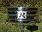 1975s Rogers Dynasonic D31179 Drum Shell 5x14 Chrome Over Brass - Free Ship Us48