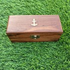 Vintage Look Maritime New Handmade Solid Brass Spy Telescope With Wooden Box New