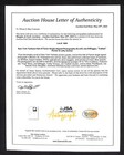 Joe Dimaggio Signed 8 X 10 Photo Autograph Jsa Coa loa Letter New York Yankees