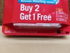Scotch 3m Removable Mounting Squares 1 In X 1 In Lot 3 16 Square Pk 48 Total 1lb