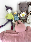 Lot Baby Kids Lovie Dolls Plush Toys Moulin Roty Jeanne Goose Les Parisiennes