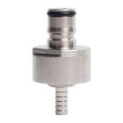 Homebrew 32mm Carbonation Cap For Pet Bottles   Ball Lock Co2 Gas Coupler