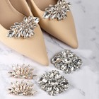 Rhinestone Shoe Clips Shoes Buckles Bridal Shoes Decor Diy High Heel Accessories