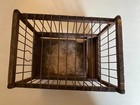 Vintage Wood   Wire Coal Miner s 7 5  L X 7 5  H Canary Cage 