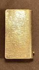 Antique Brass Match Holder Safe Cranes Birds Fancy Vesta Case Tobacco Smoking