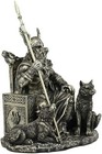 Ebros Norse Viking Mythology Odin The Alfather Sitting On A Throne Statue