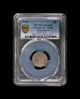 Great Britain  1735  3 Pence  Silver - Pcgs Aunc - George Ii  5 Over 5      Toned
