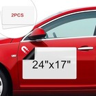 Blank Car Magnets  24  X 17   2 Pack Car Door Magnets Signs For Vehicle 