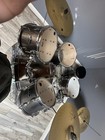Pearl Roadshow 5-piece Complete Drum Set With Cymbals - 22  Kick - Bronze