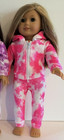Doll Clothes Pink Jacket And Pants Set Outfit For 18  American Girl